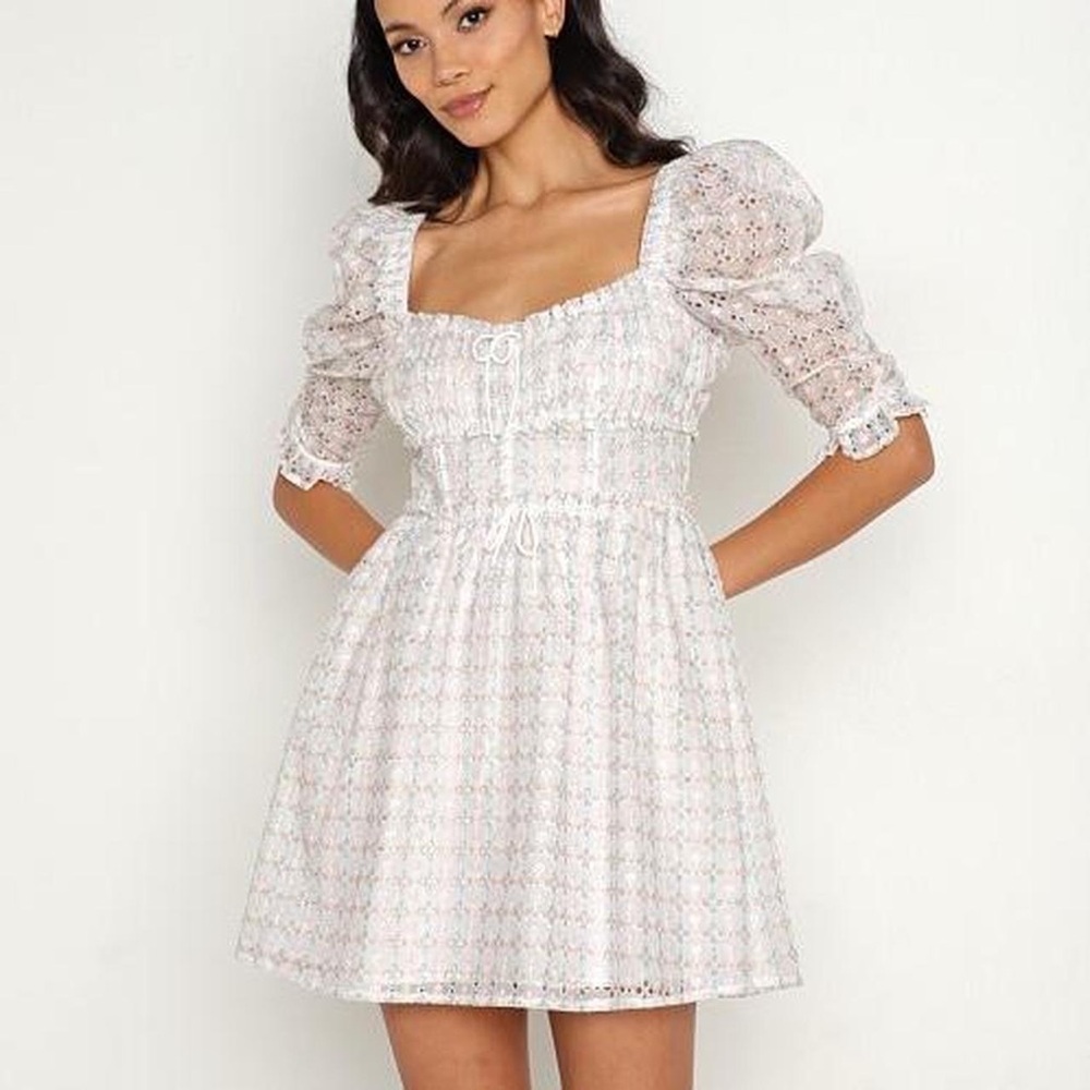 REVOLVE FOR LOVE & LEMONS LIBBY MINI DRESS
